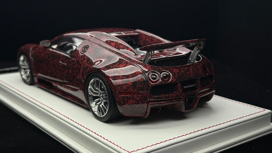Bugatti Veyron Mansory (Red Forged Carbon) [Davis & Giovanni] 1:18 scale 1 OF 1