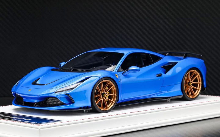 Ferrari F8 Tributo NOVITEC (Metallic Blue) [Davis & Giovanni] 1:18 scale