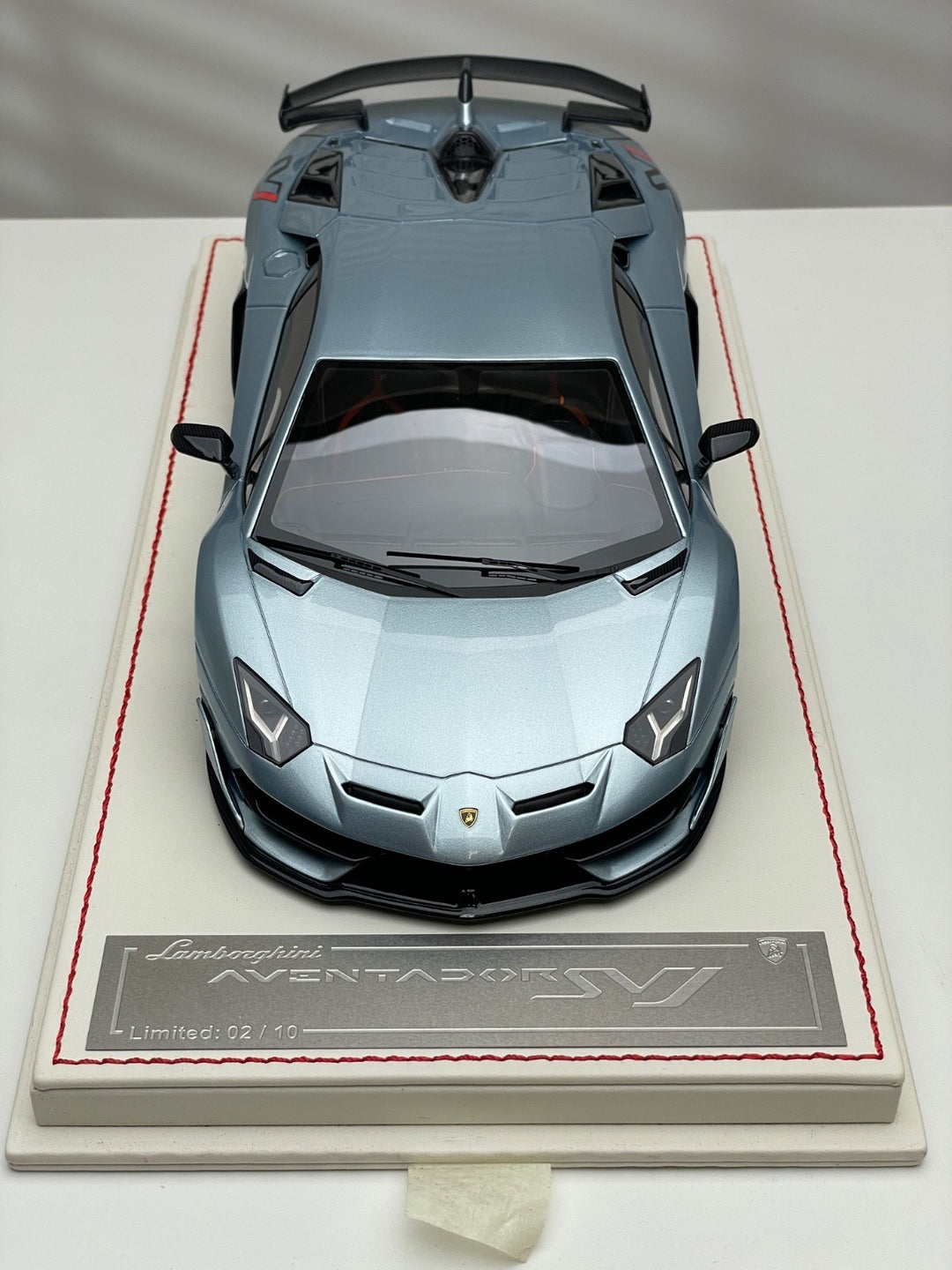 Lamborghini Aventador SVJ (Ice Blue Metallic) [Davis & Giovanni] 1:18 scale