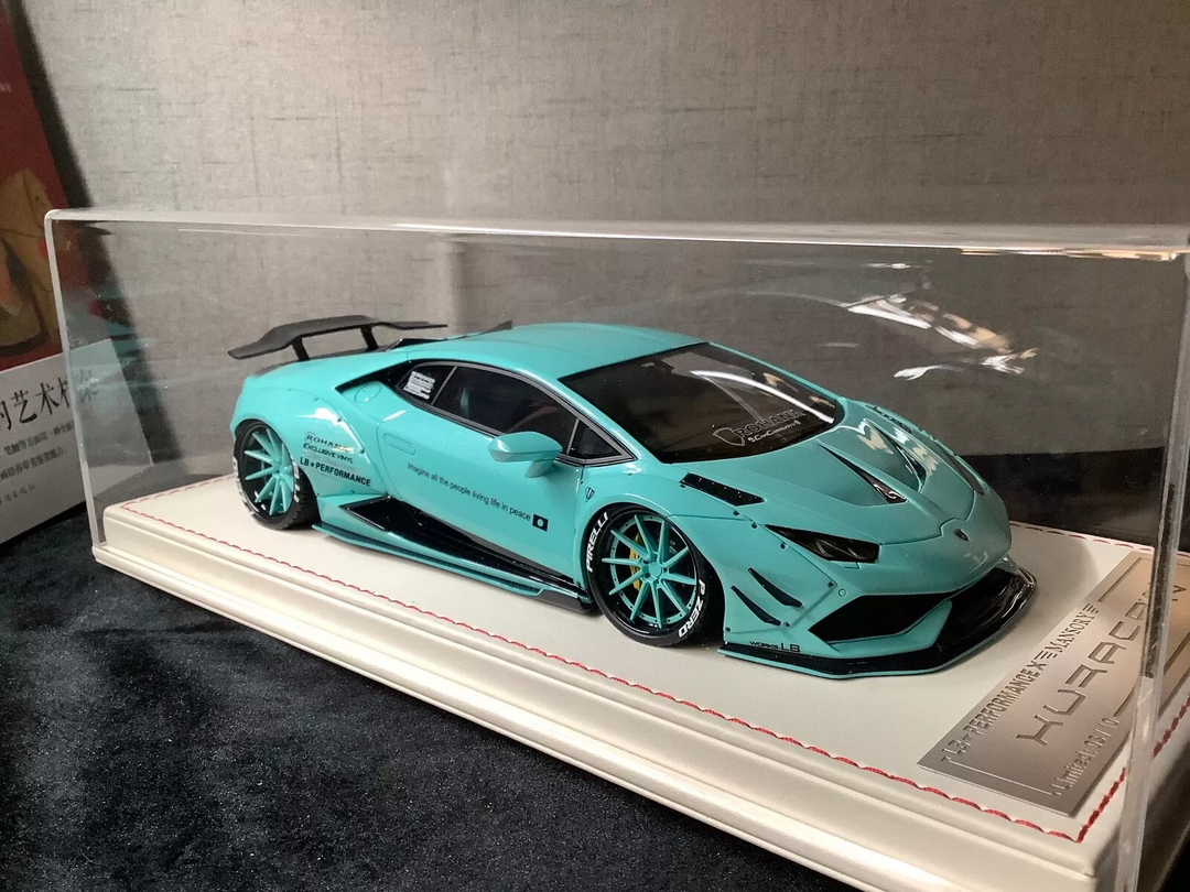 Lamborghini Huracan LBWK x Mansory (Blue) [Davis & Giovanni] 1/18 scale