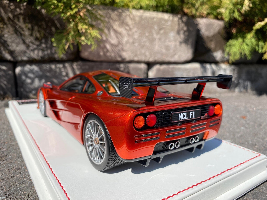 McLaren F1 Chassis no. 073 (Volcano Orange) [Davis & Giovanni] 1/18 scale