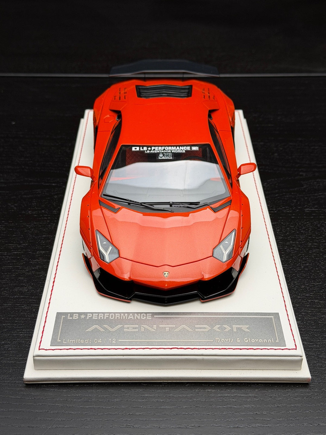 Lamborghini Aventador LBWK (Orange) [Davis & Giovanni] 1:18 scale