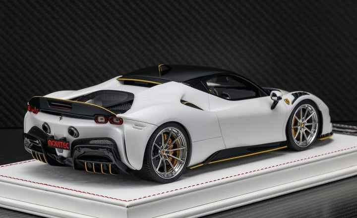 Ferrari SF90 Stradale NOVITEC (White) [Davis & Giovanni] 1:18 scale