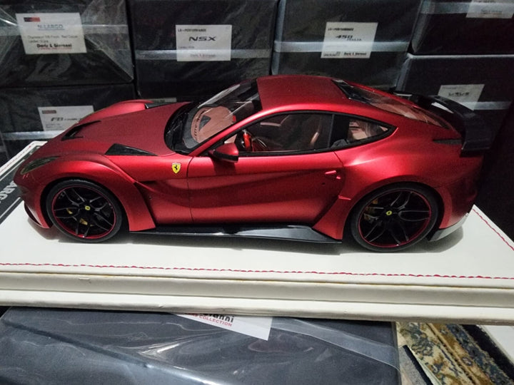Ferrari N-LARGO NOVITEC (Matt Chrome Red) [Davis & Giovanni] 1:18 scale 1 OF 1