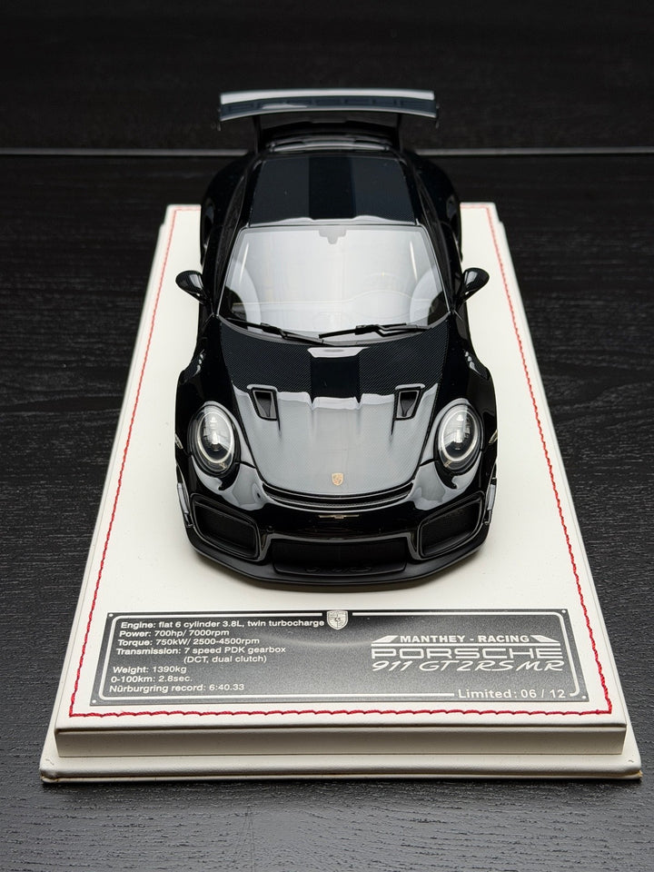 Porsche 911 GT2 RS MR (Black) [Davis & Giovanni] 1:18 scale