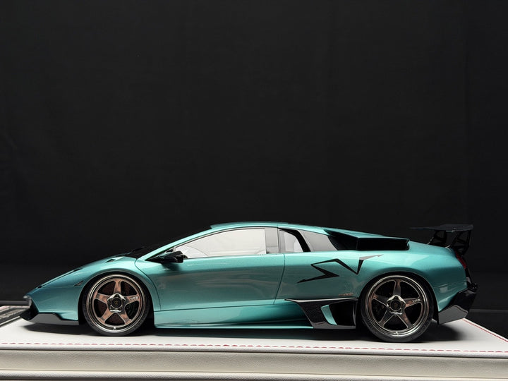 Lamborghini Murcielago LP670-4 SV (Met Light Blue) [Davis & Giovanni] 1:18 scale