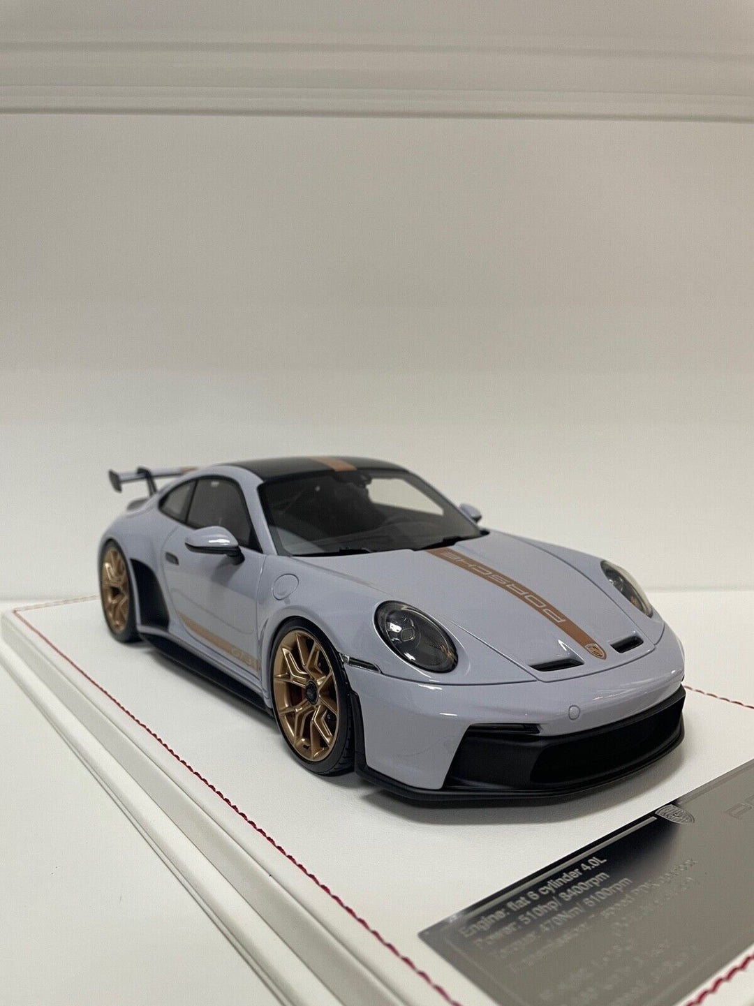 Porsche 911 GT3 (Gray w/Bronze Stripe) [Davis & Giovanni] 1/18 scale