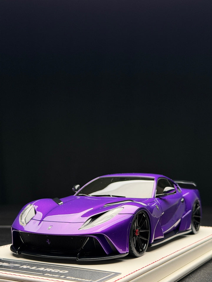 Ferrari 812 N-LARGO NOVITEC (Purple) [Davis & Giovanni] 1:18 scale