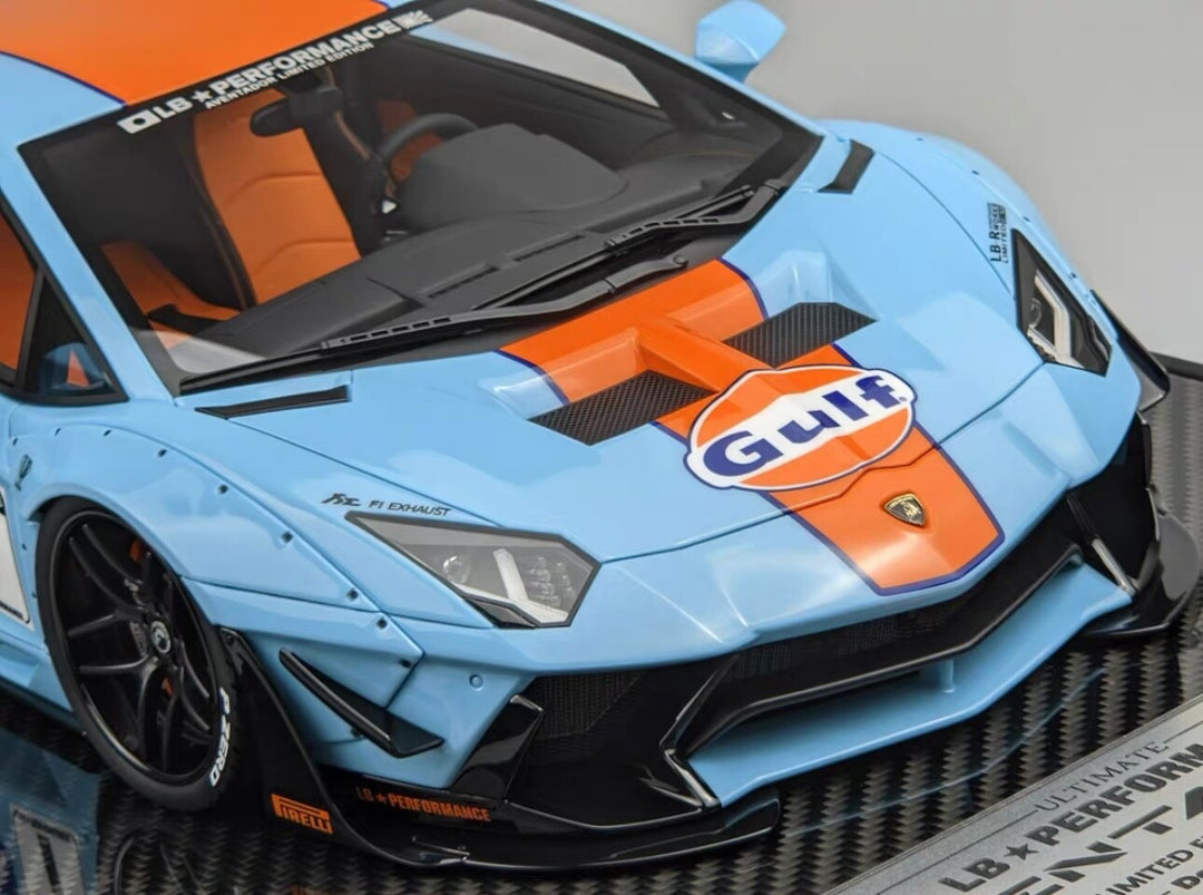 Lamborghini Aventador 2.0 LBWK (Gulf Racing Livery)[Davis & Giovanni] 1:12 scale