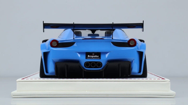Ferrari 458 Spider GT LBWK (Blue) [Davis & Giovanni] 1/18 scale