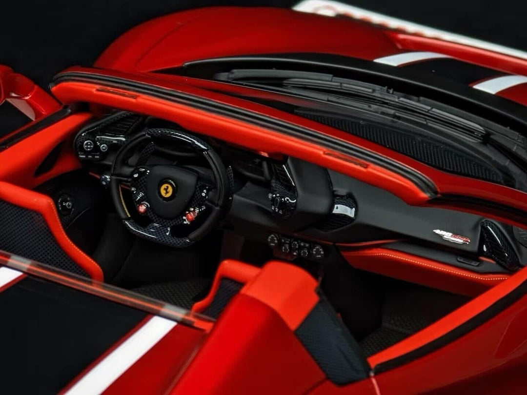 Ferrari 488 Pista Spider NOVITEC (Candy Red) [Davis & Giovanni] 1/18 scale