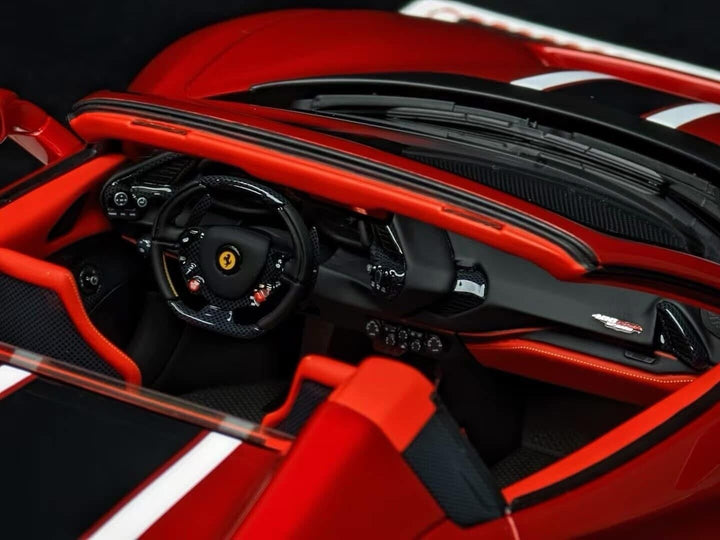 Ferrari 488 Pista Spider NOVITEC (Candy Red) [Davis & Giovanni] 1/18 scale