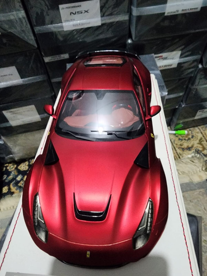 Ferrari N-LARGO NOVITEC (Matt Chrome Red) [Davis & Giovanni] 1:18 scale 1 OF 1