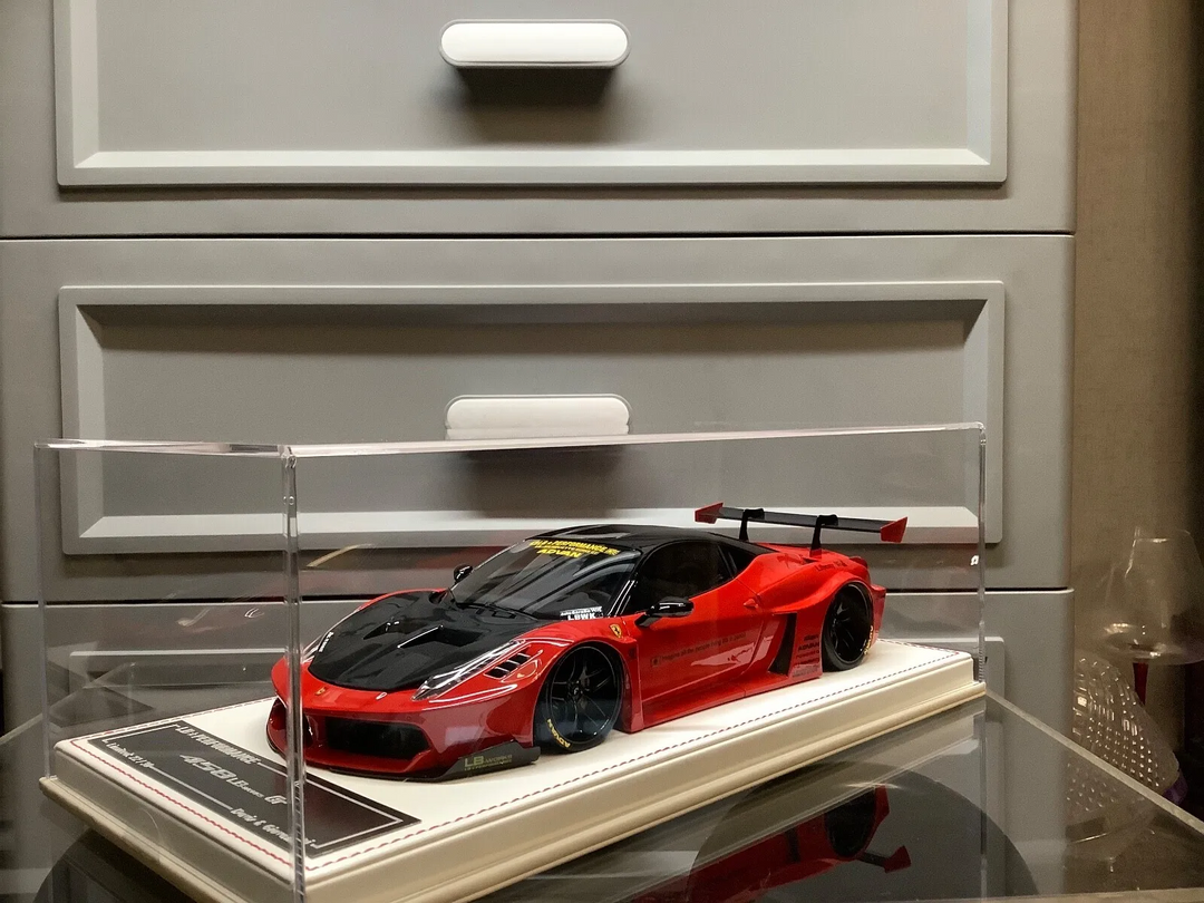 Ferrari 458 GT LBWK (Red) [Davis & Giovanni] 1/18 scale