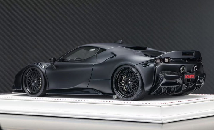 Ferrari SF90 Stradale NOVITEC (Matte Black) [Davis & Giovanni] 1:18 scale