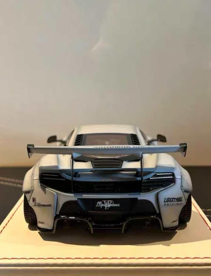 McLaren 650S LBWK (Matte Military Gray) [Davis & Giovanni] 1:18 scale