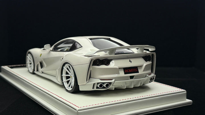 Ferrari 812 N-LARGO NOVITEC (Metallic White) [Davis & Giovanni] 1:18 1 OF 1
