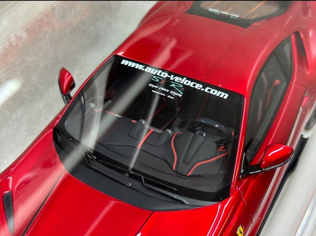 Ferrari 812 Superfast SVR (Candy Red) [Davis & Giovanni] 1/18 scale