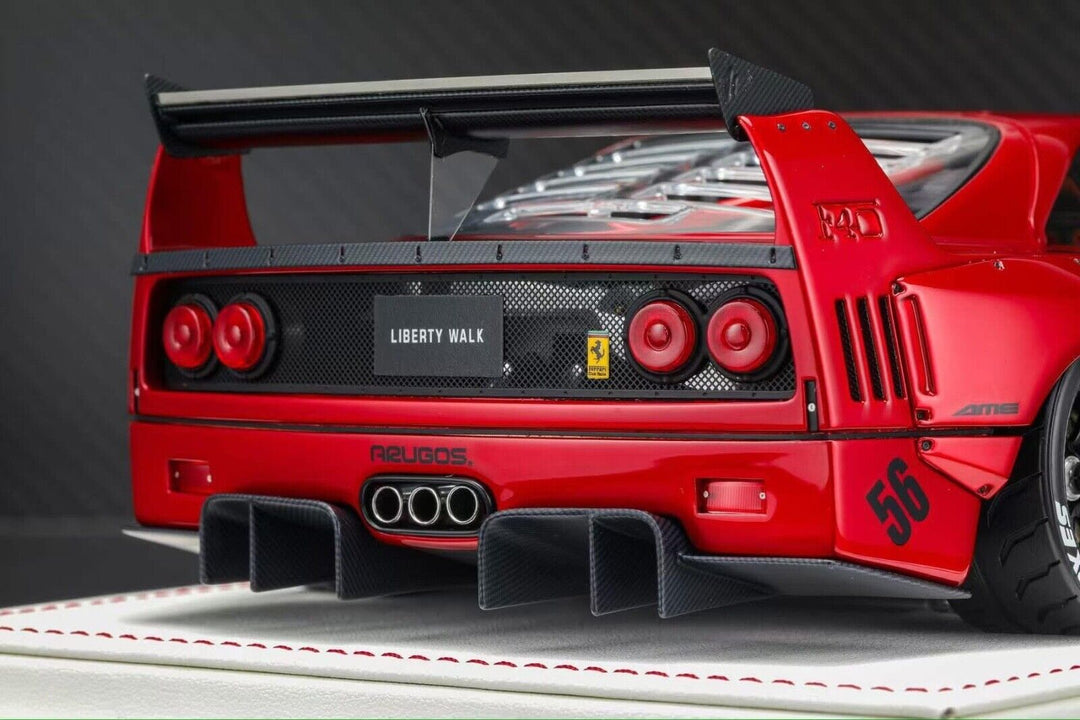 Ferrari F40 Liberty Walk (Candy Red) [Davis & Giovanni] 1/18 scale