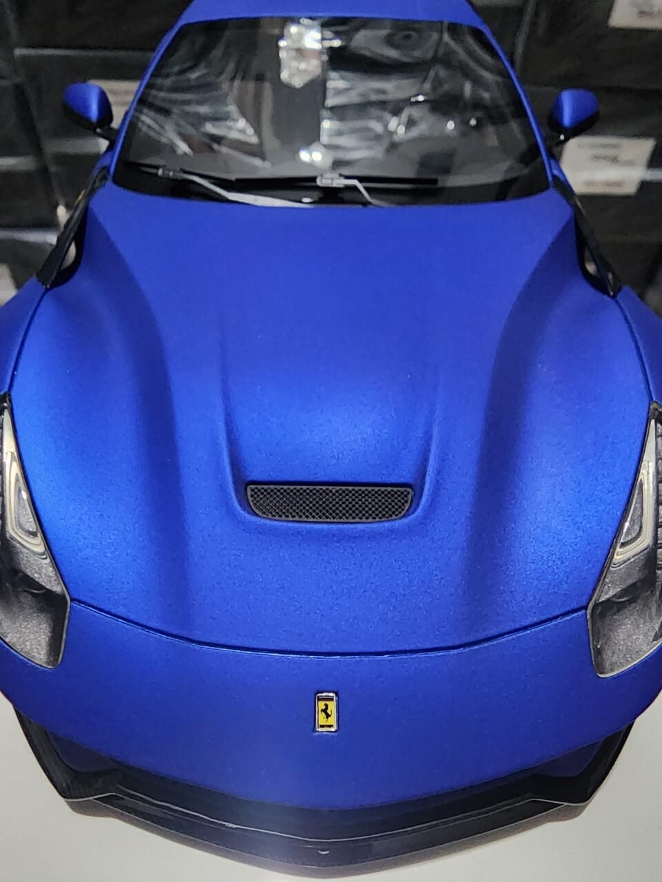 Ferrari F12 Berlinetta SVR (Matt Cobalt Blue)[Davis & Giovanni]1:18 scale 1 OF 1
