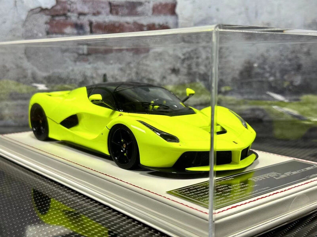 Ferrari LaFerrari (Neon Yellow) [Davis & Giovanni] 1:18 scale
