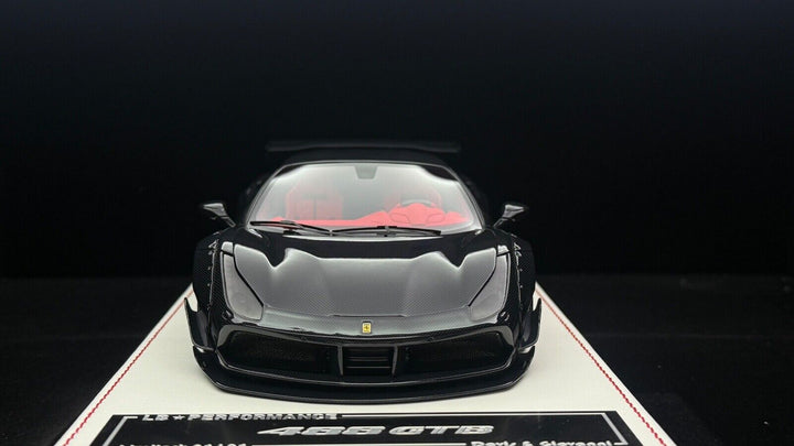 Ferrari 488 GTB LBWK (Gloss Carbon Fiber) [Davis & Giovanni] 1/18 scale [1 OF 1]