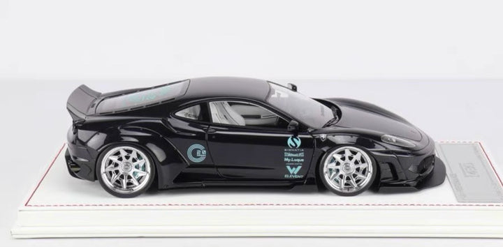Ferrari F430 LBWK (Black) [Davis & Giovanni] 1/18 scale