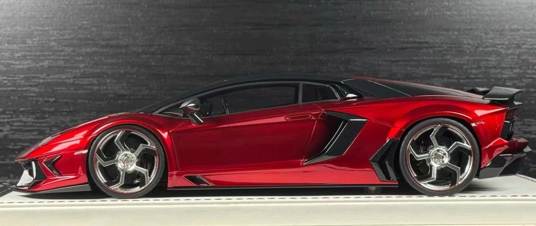 Lamborghini Aventador Mansory (Electroplated Red) [Davis & Giovanni] 1:18 scale