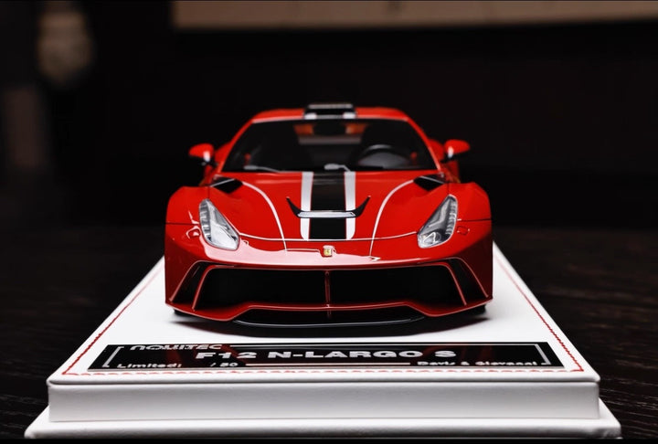 Ferrari F12 N-LARGO S NOVITEC (Rosso Corsa) [Davis & Giovanni] 1/18 scale