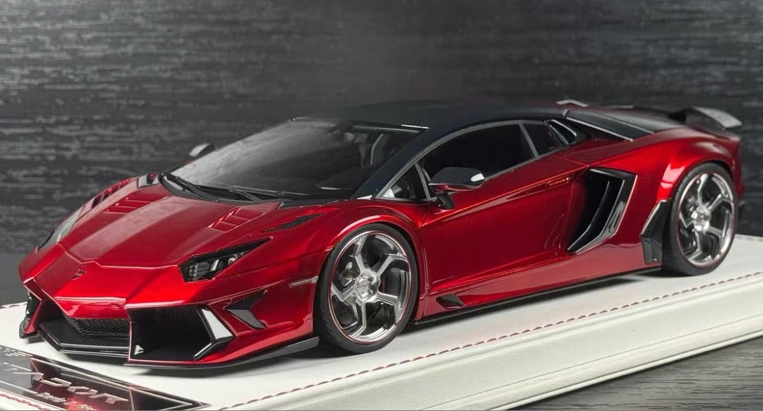 Lamborghini Aventador Mansory (Electroplated Red) [Davis & Giovanni] 1:18 scale
