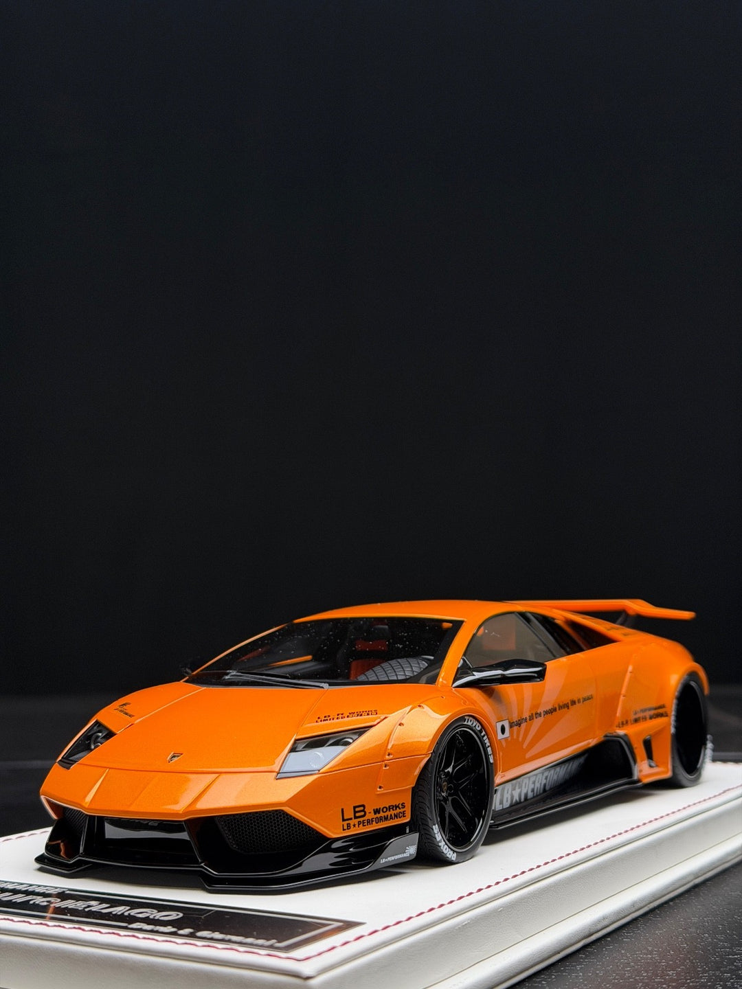 Lamborghini Murcielago LBWK (Orange) [Davis & Giovanni] 1:18 scale