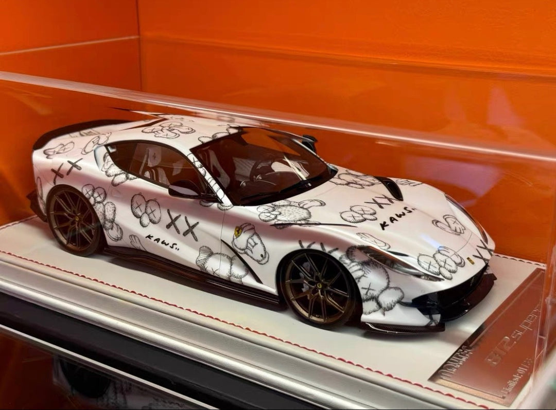 Ferrari 812 Superfast NOVITEC (KAWS) [Davis & Giovanni] 1:18 scale