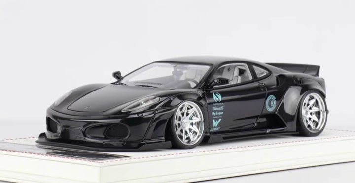 Ferrari F430 LBWK (Black) [Davis & Giovanni] 1/18 scale