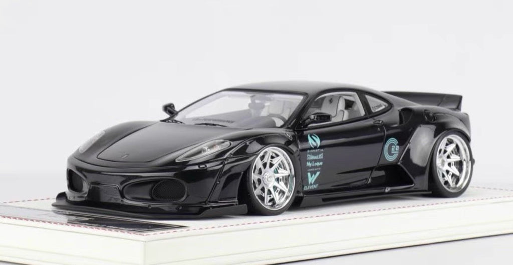 Ferrari F430ラジコンボディラメブラック Ferrari F430 LBWK (Black) [Davis & Giovanni] 1/18 scale