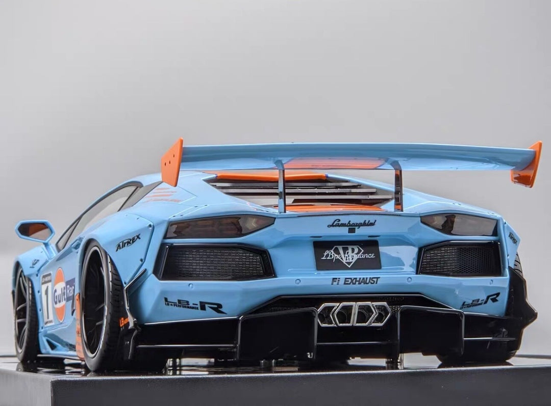Lamborghini Aventador 2.0 LBWK (Gulf Racing Livery)[Davis & Giovanni] 1:12 scale