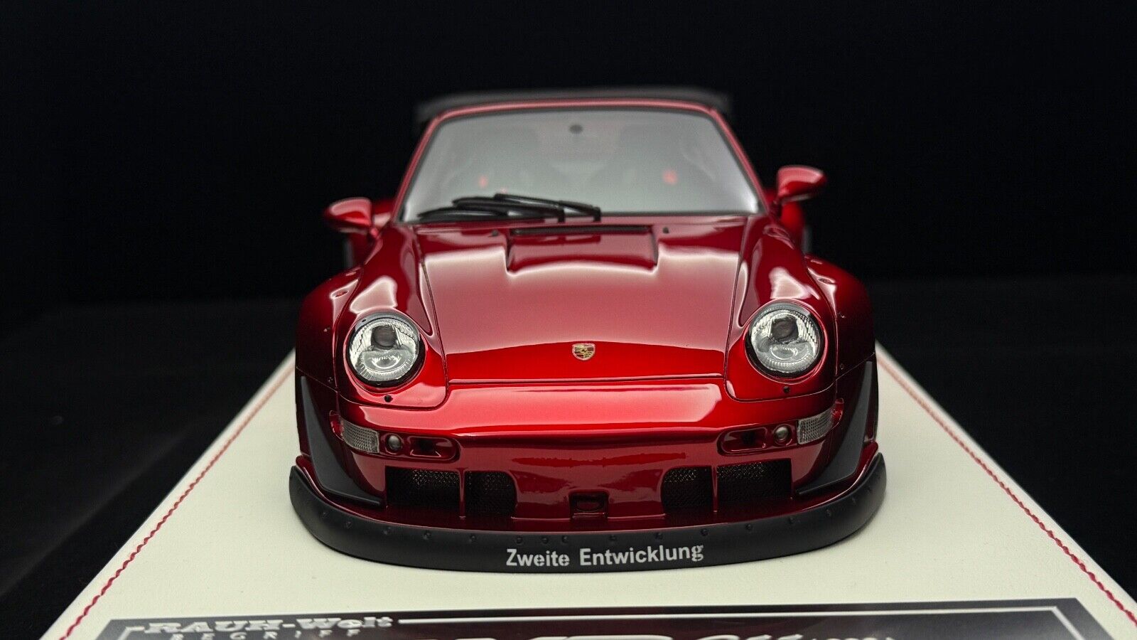 Porsche 911 993 RWB (Candy Red) [Davis & Giovanni] 1/18 scale - 1 OF 1