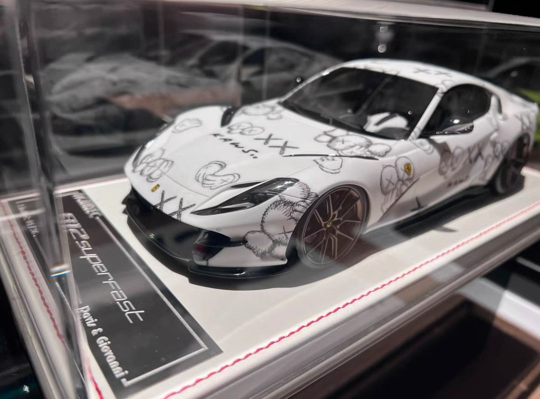 Ferrari 812 Superfast NOVITEC (KAWS) [Davis & Giovanni] 1:18 scale