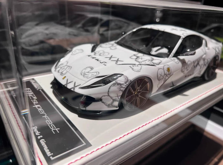 Ferrari 812 Superfast NOVITEC (KAWS) [Davis & Giovanni] 1:18 scale