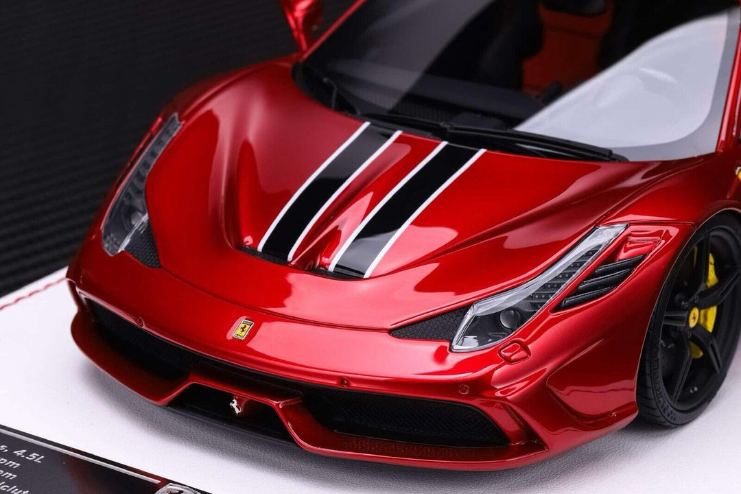 Ferrari 458 Speciale (Candy Red) [Davis & Giovanni] 1/18 scale