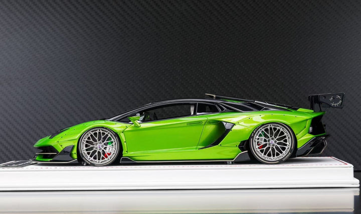 Lamborghini Aventador SVJ LBWK (Metallic Green) [Davis & Giovanni] 1:18 scale