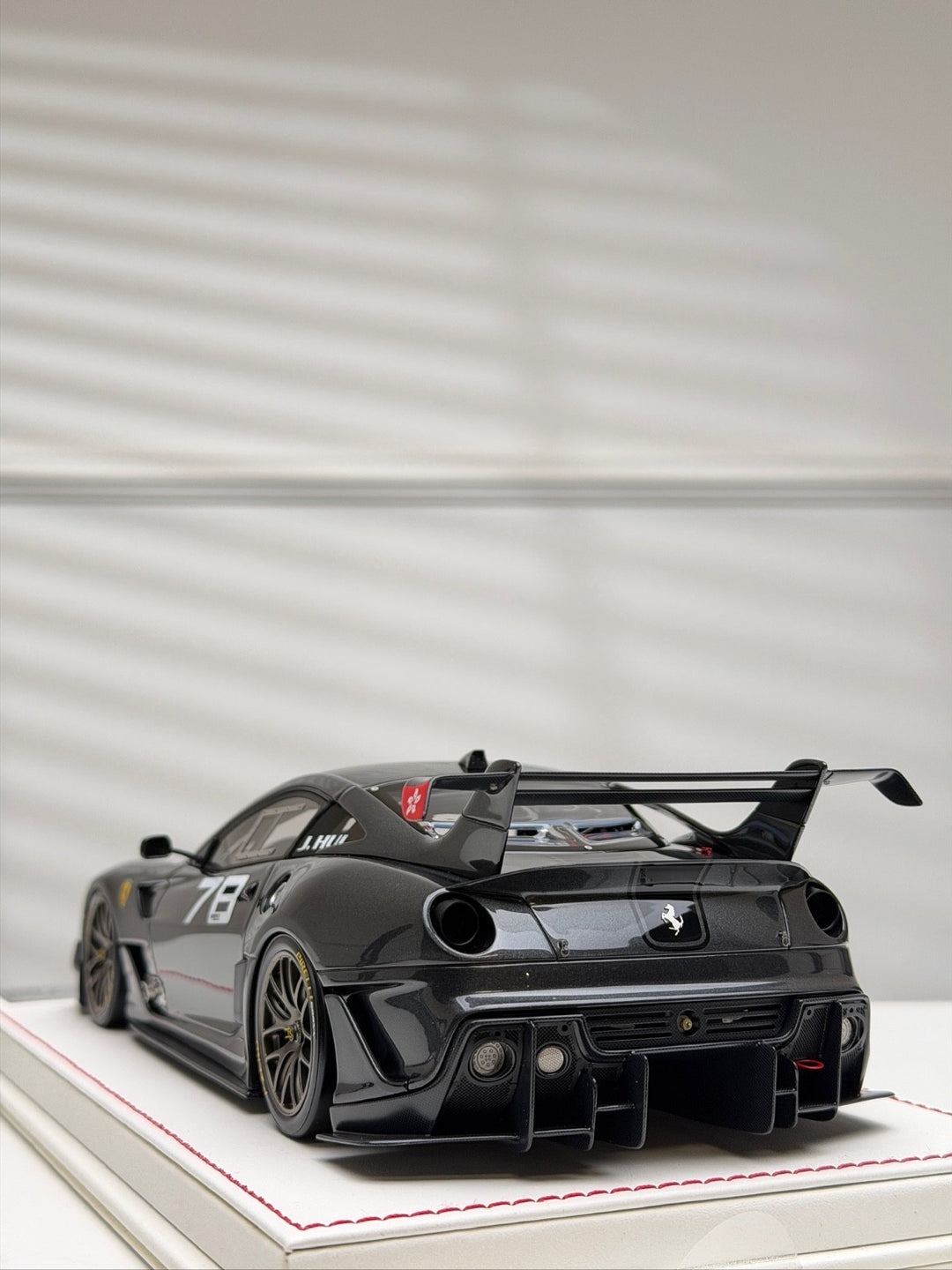 Ferrari 599XX EVO (Metallic Dark Gray) [Davis & Giovanni] 1/18 scale