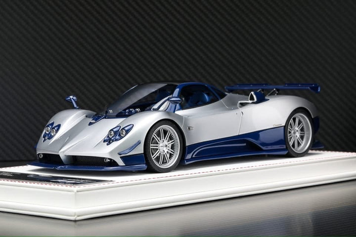 Pagani Zonda F (Silver/ Blue) [Davis & Giovanni] 1:18 scale