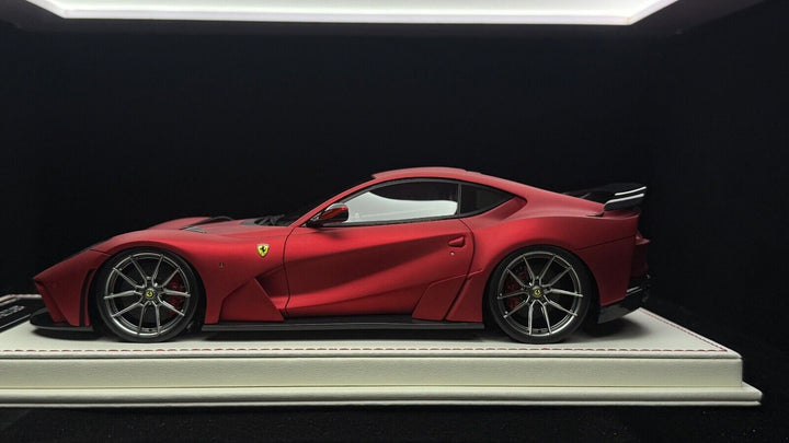 Ferrari 812 N-LARGO NOVITEC (Matt Chrome Red)[Davis & Giovanni]1:18 scale 1 OF 1