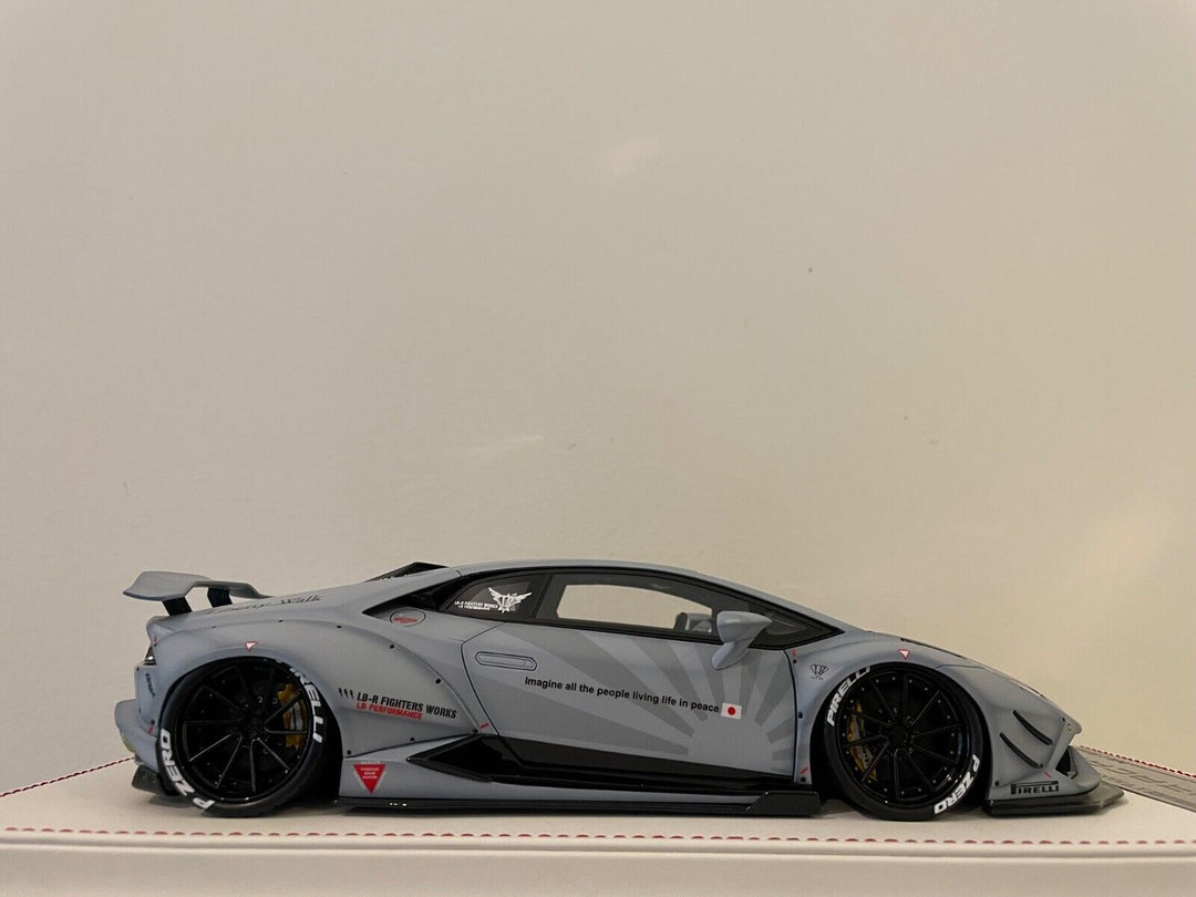 Lamborghini Huracan LBWK x Mansory (Matt Gray ZF) [Davis & Giovanni] 1/18 scale