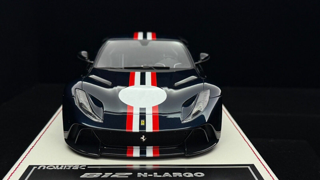 Ferrari 812 N-LARGO NOVITEC (Metallic Blue)[Davis & Giovanni] 1/18 scale- 1 OF 1