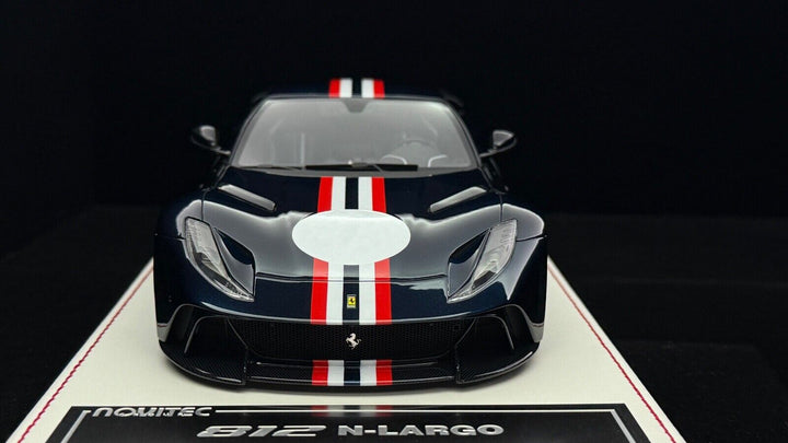 Ferrari 812 N-LARGO NOVITEC (Metallic Blue)[Davis & Giovanni] 1/18 scale- 1 OF 1