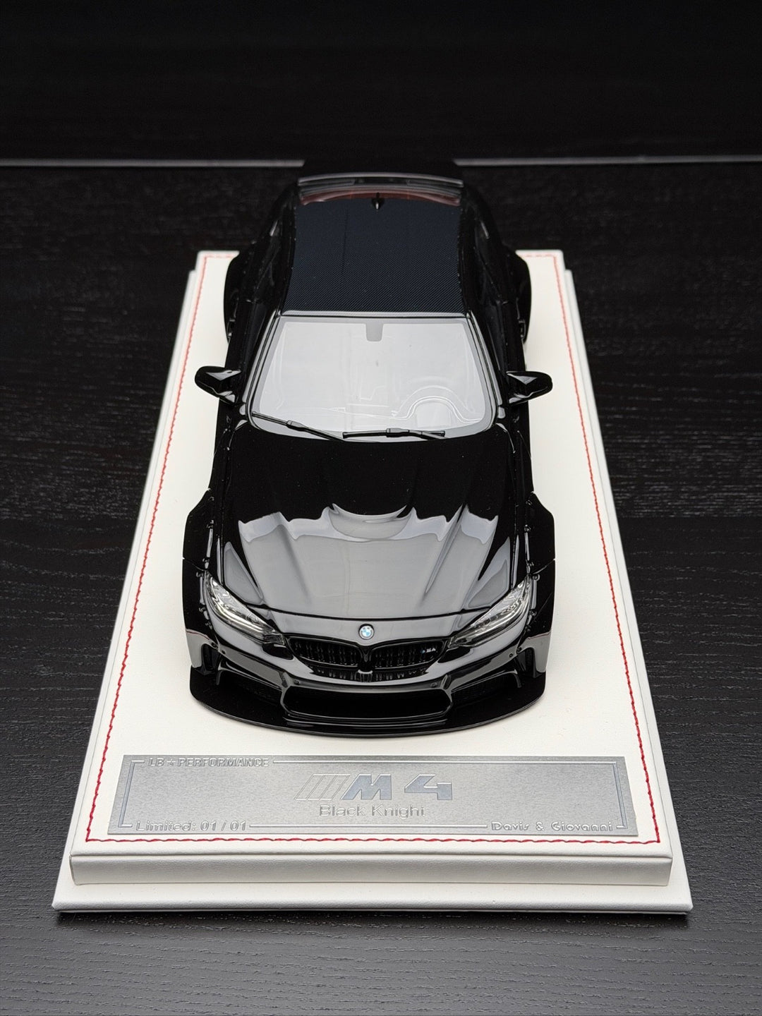 BMW M4 LBWK (Black Knight) [Davis & Giovanni] 1:18 scale - 1 OF 1