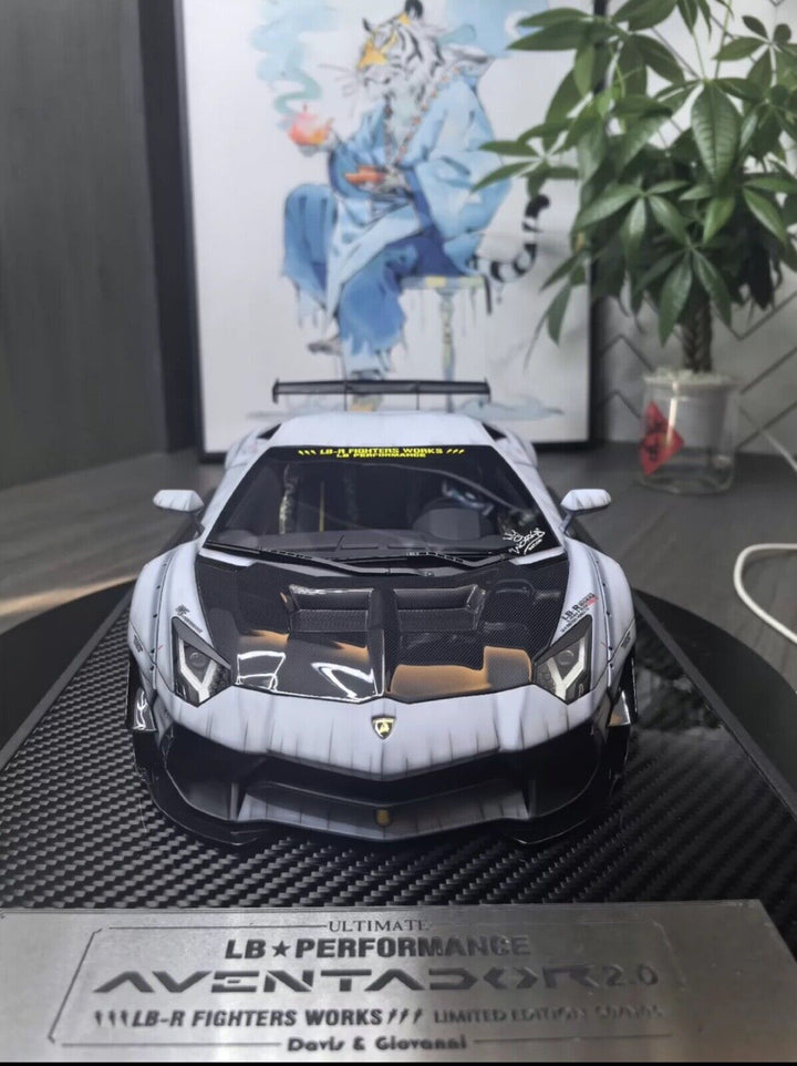 Lamborghini Aventador 2.0 LBWK (Matt Gray Zero Zen)[Davis & Giovanni] 1/12 scale