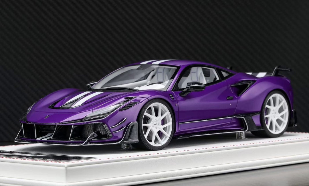 Ferrari F8XX Mansory (Purple/ White) [Davis & Giovanni] 1:18 scale