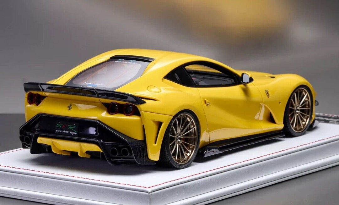 Ferrari 812 Superfast SVR (Yellow) [Davis & Giovanni] 1/18 scale